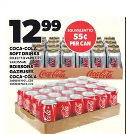 Independent Grocer COCA-COLA SOFT DRINKS, 24X355 ML offer