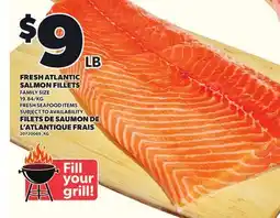 Independent Grocer FRESH ATLANTIC SALMON FILLETS offer