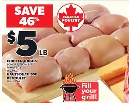 Independent Grocer CHICKEN THIGHS offer