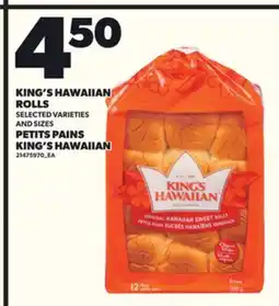 Independent Grocer KING'S HAWAIIAN ROLLS offer
