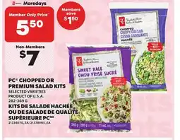 Independent Grocer PC CHOPPED OR PREMIUM SALAD KITS, 282-369 G offer