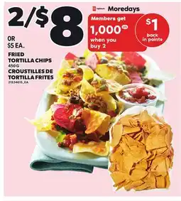 Independent Grocer FRIED TORTILLA CHIPS, 450 G offer