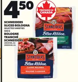 Independent Grocer SCHNEIDERS SLICED BOLOGNA, 500 G offer