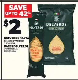 Independent Grocer DELVERDE PASTA, 250/450 G offer