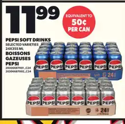 Independent Grocer PEPSI SOFT DRINKS, 24X355 ML offer