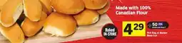 Foodland Hot Dog or Burger Buns offer