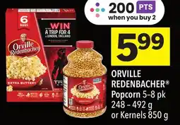 Foodland ORVILLE REDENBACHER Popcorn offer