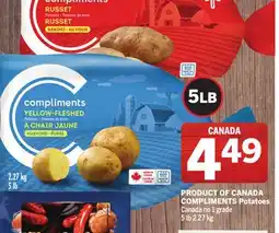 Foodland COMPLIMENTS Potatoes offer