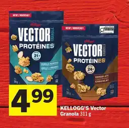 Foodland KELLOGG'S Vector Granola offer