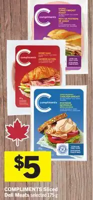 Foodland COMPLIMENTS Sliced Deli Meats selected offer