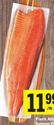 Foodland Fresh Atlantic Salmon fillets offer