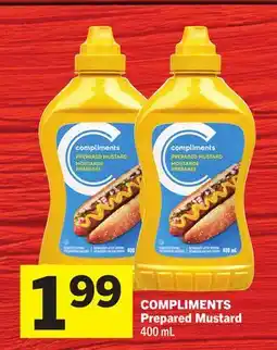 Foodland COMPLIMENTS Prepared Mustard offer