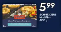 Sobeys SCHNEIDERS Mini Pies offer