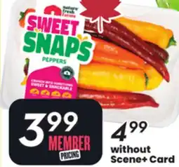 Sobeys Sweet Snaps Peppers offer
