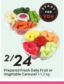 Sobeys Prepared Fresh Daily Fruit or Vegetable Carousel offer