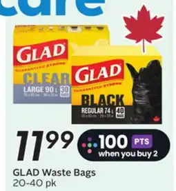 Sobeys GLAD Waste Bags offer