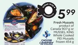 Sobeys Fresh Mussels offer