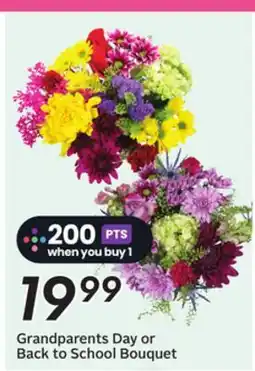 Sobeys Grandparents Day or Back to School Bouquet offer