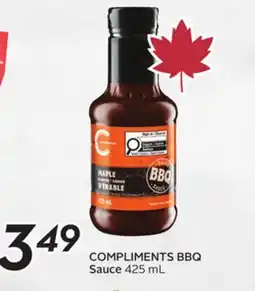 Sobeys COMPLIMENTS BBQ Sauce offer
