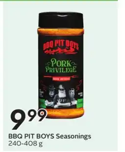 Sobeys BBQ PIT BOYS Seasonings offer