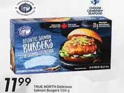 Sobeys TRUE NORTH Delicious Salmon Burgers offer