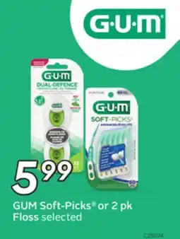 Sobeys GUM Soft-Picks or 2 pk Floss offer
