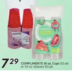Sobeys COMPLIMENTS 16 oz. Cups offer
