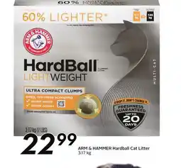 Sobeys ARM & HAMMER Hardball Cat Litter offer