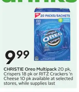 Sobeys CHRISTIE Oreo Multipack offer