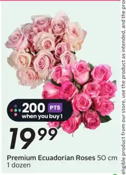 Sobeys Premium Ecuadorian Roses offer