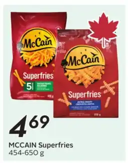 Sobeys MCCAIN Superfries offer