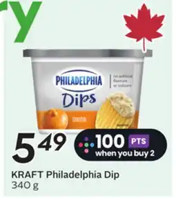 Sobeys KRAFT Philadelphia Dip offer