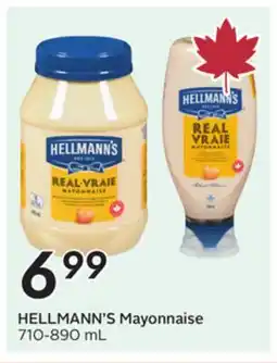 Sobeys HELLMANN'S Mayonnaise offer