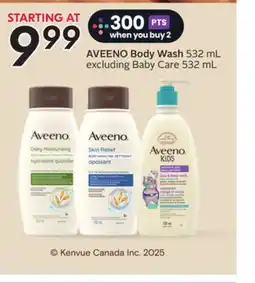 Sobeys AVEENO Body Wash offer