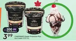Sobeys CHAPMAN'S Super Premium Plus Ice Cream offer