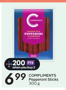 Sobeys COMPLIMENTS Pepperoni Sticks offer
