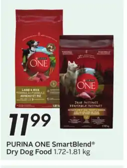 Sobeys PURINA ONE SmartBlend Dry Dog Food offer