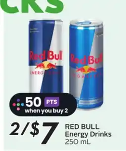 Sobeys RED BULL Energy Drinks offer