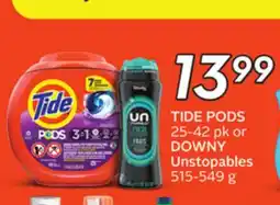 Sobeys TIDE PODS offer