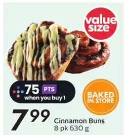 Sobeys Cinnamon Buns offer