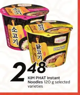 Sobeys KIM PHAT Instant Noodles offer