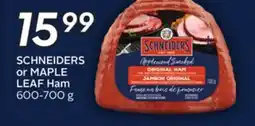 Sobeys SCHNEIDERS or MAPLE LEAF Ham offer