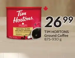 Sobeys TIM HORTONS Ground Coffee offer