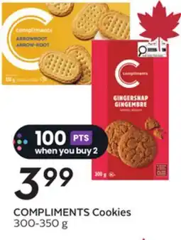Sobeys COMPLIMENTS Cookies offer
