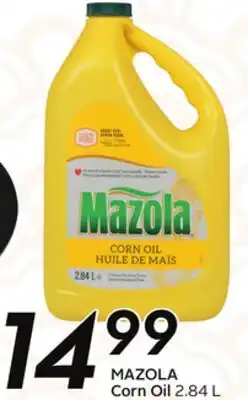 Sobeys MAZOLA Corn Oil offer
