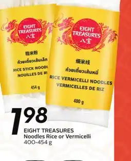 Sobeys EIGHT TREASURES Noodles Rice or Vermicelli offer