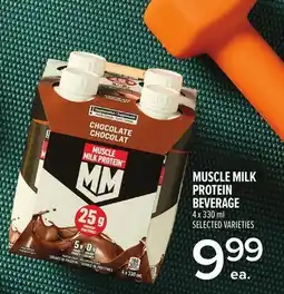 Metro MUSCLE MILK PROTEIN BEVERAGE offer