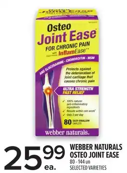 Metro WEBBER NATURALS OSTEO JOINT EASE offer