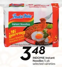 Sobeys INDOMIE Instant Noodles offer