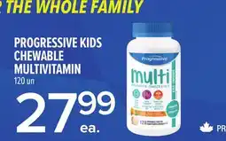 Metro PROGRESSIVE KIDS CHEWABLE MULTIVITAMIN offer